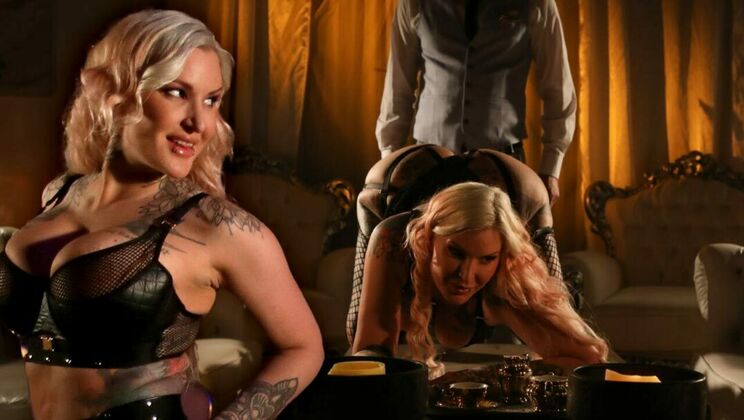 [SinfulRaw] - Tattooed Babe Alexxa Gets Naked