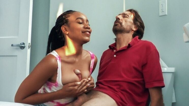 Sneaky Bathroom Ride with Spy