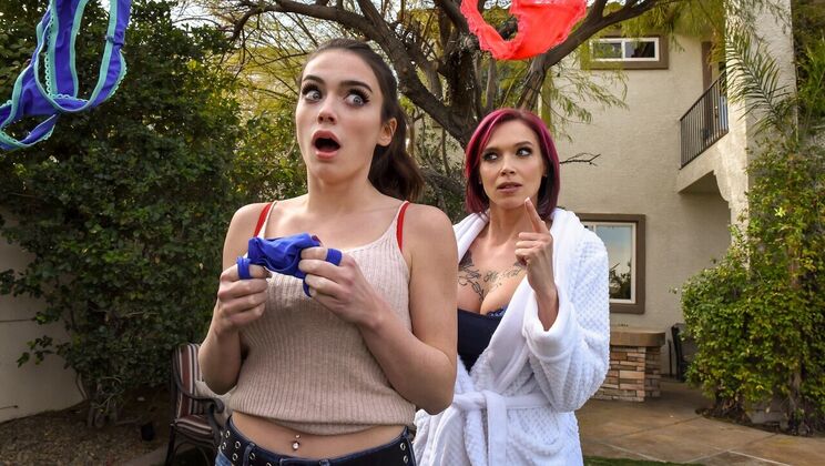 Shaved Lesbian Fun With Ashly Anderson