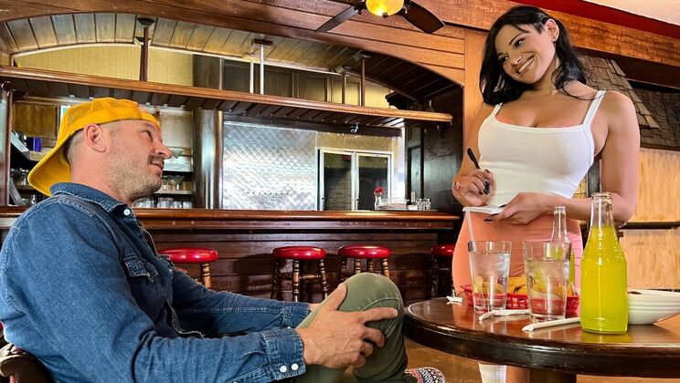 [BigNaturals] - Car Sex: Scott Nails Mona's Ass - Scott Nails - Mona Azar