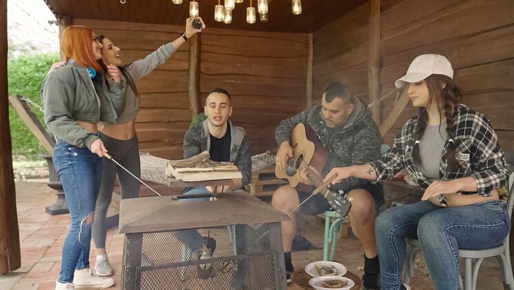 [SneakySex] - Mina's Big Tit Party - Raul Costa - Mina Von D