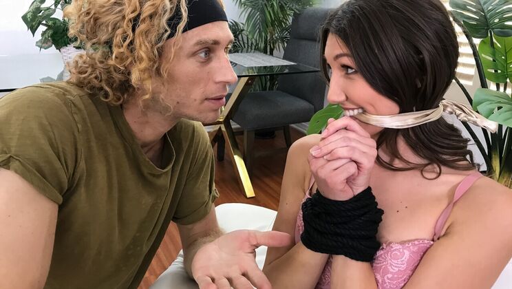 [RKPrime] - Bondage and Blowjob with My Athletic Roomie - Michael Vegas - Maya Woulfe