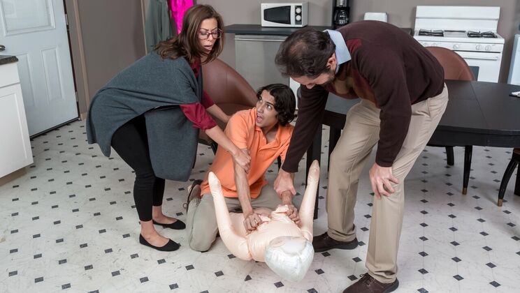 [LilHumpers] - Brunette MILF Loves Dick