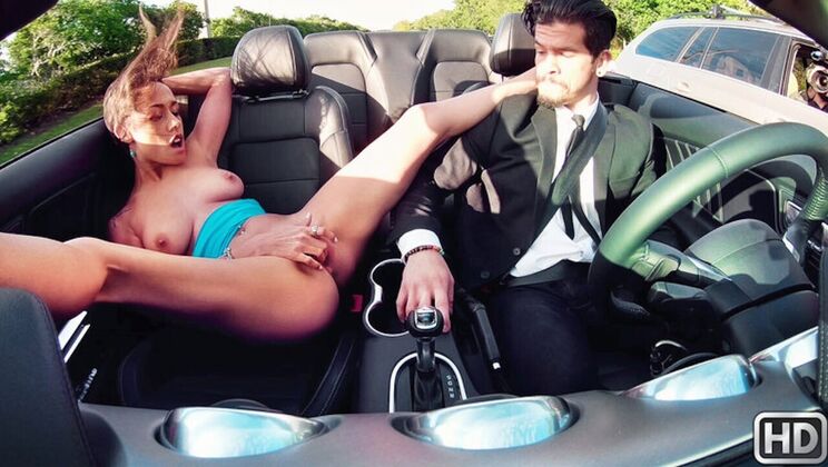 Pranking Rylynn Rae's Car Sex Adventure