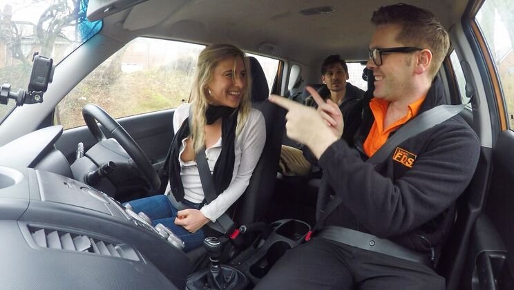 Couple's Wild Ride Damages Instructor's Auto