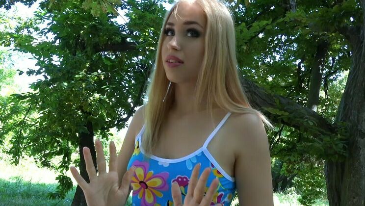 [PublicPickups] - Blonde Alana Moon's Amateur Sextape - Alana Moon