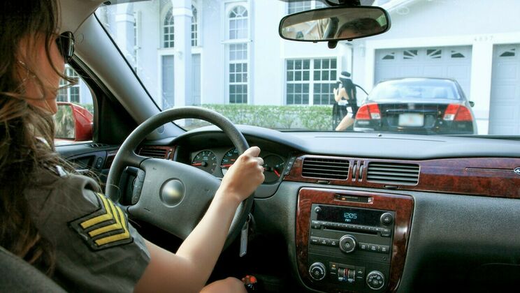 [GirlsGonePink] - Small Tits Pussy Licking Patrol - Chloe James - Rayna Lee