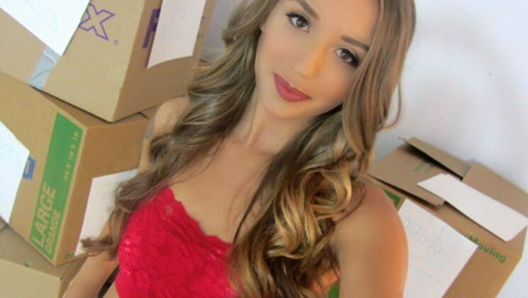 Leggy Latina Avery Adair Plowed