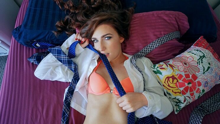 [IKnowThatGirl] - Short Hair Girlfriend Rides Big Cock in Reverse Cowgirl - Alex Legend