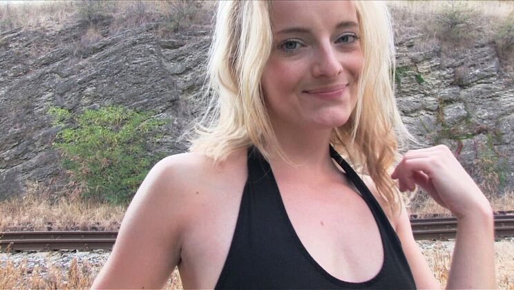 [FakeTaxi] - Amateur Cheerleader Creampie Fun