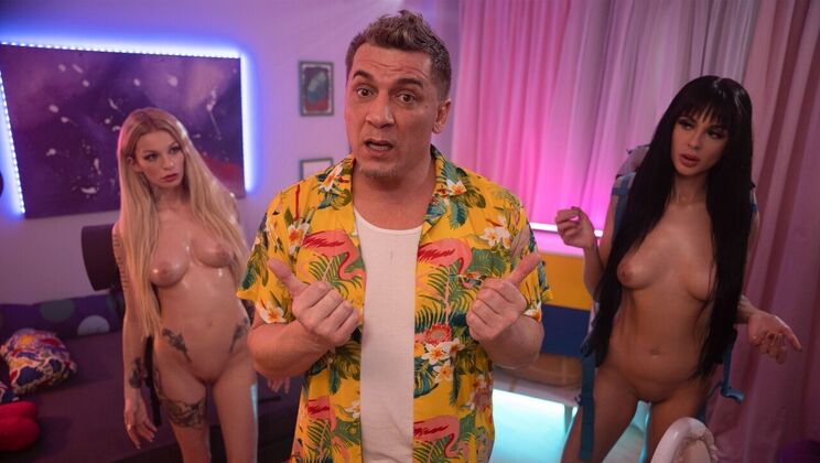 [FakeHostel] - German Girls Gone Wild in Outer Space - Steve Q - Mia Trejsi - Kaira Kampen