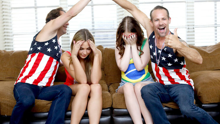 [DaughterSwap] - Rich Stepdad Orgy - Blair Williams - Filthy Rich - Maya Kendrick - Eric John