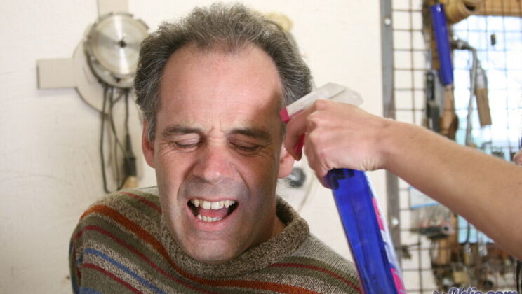 [Oldje] - Brunette Loves Doggystyle