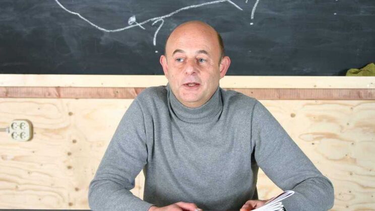 Young Luke Takes Geography Lesson