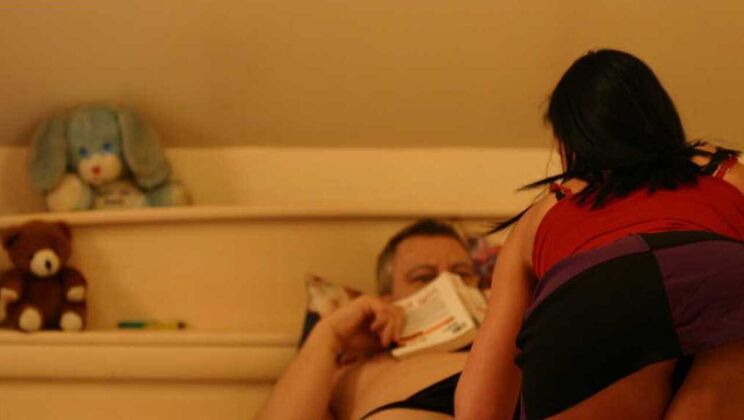 Blonde? No, Brunette Blowjob