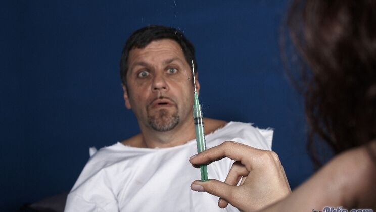 Skinny Nurse Fooled!