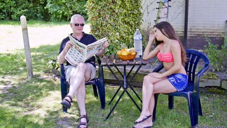 [Oldje] - Anita Berlusconi's Deepthroat and Anal Fun with Nick