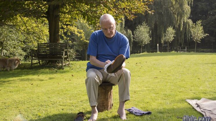 [Oldje] - Fucking Young Blonde In Doggystyle - Alexis Crystal - Frank