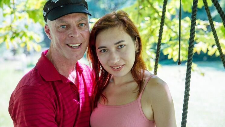 [Oldje] - Redhead Angie Elif's Fucked in Nature - Angie Elif - Jerome