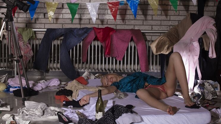 [Oldje] - The Tattooed Blonde with the Perfect Pussy