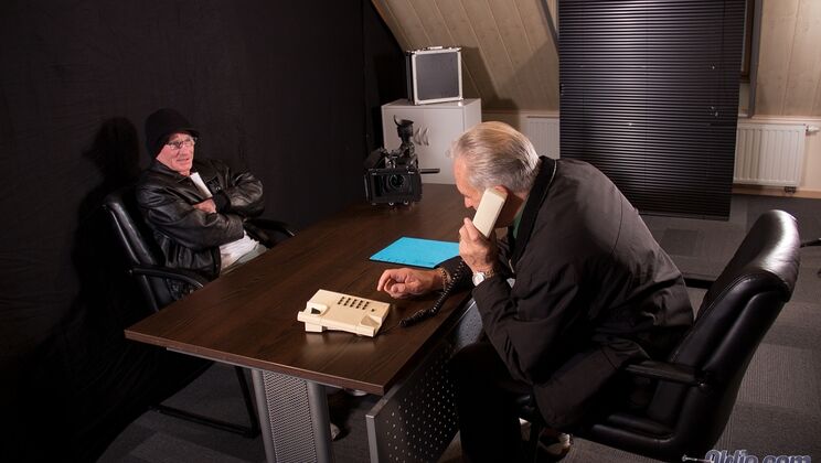 [Oldje] - Blonde Confesses to Hardcore Sex - John - Charlize Bella