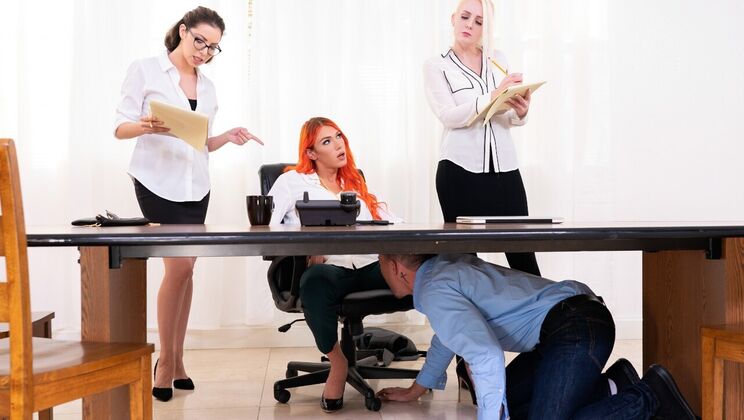 [TransAngels] - Busy Around the Cock with Aspen Brooks - Aspen Brooks - Kirk Cummings