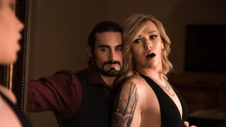 [TransSensual] - Jaxton Wheeler Fucks Blonde TS - Jaxton Wheeler - Aspen Brooks