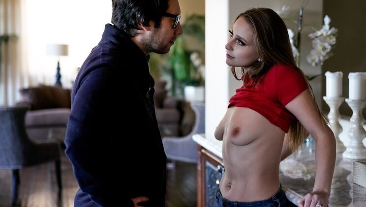 [FamilySinners] - Outdoor Blowjob with Pierced and Tattooed Brunette