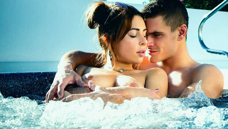 [SexArt] - Striptease in the Jacuzzi