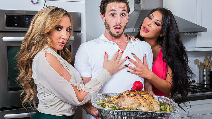 [MyFriend'sHotMom] - Richelle Ryan And August Taylor Tag Team A Big Cock Dude - August Taylor - Richelle Ryan - Lucas Frost