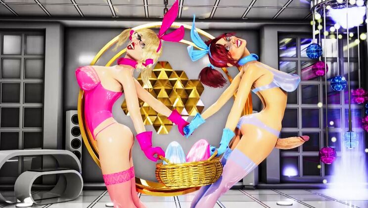 [Futanarica] - Bunnies Love Hard Fucking