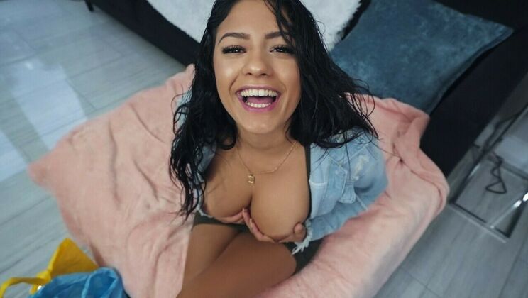 POV Blowjob with Big Tit Sugar
