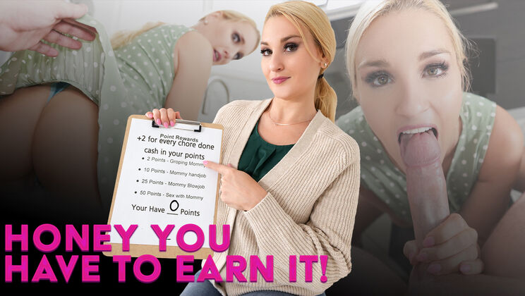 [PervMom] - Blonde Girl Deepthroat