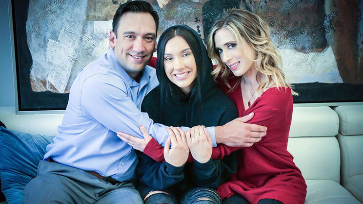 [FosterTapes] - Taboo Threesome with Step Mother