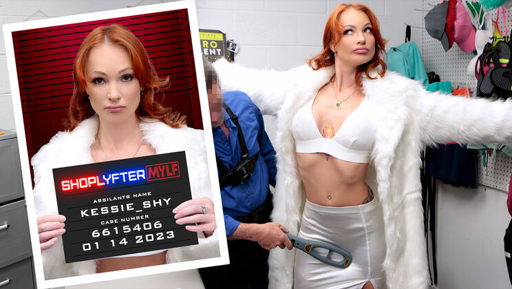 [ShopLyfterMYLF] - Shoplifting Redhead Gets What She Deserves