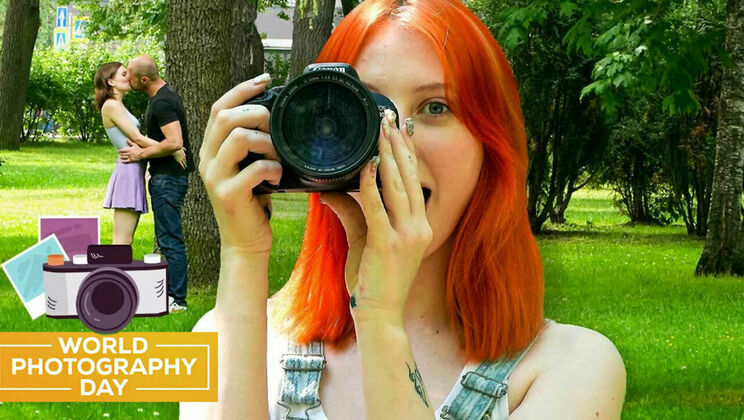 [ClubSweethearts] - Global Photography Event: Skirt-Wearing Brunette Emma