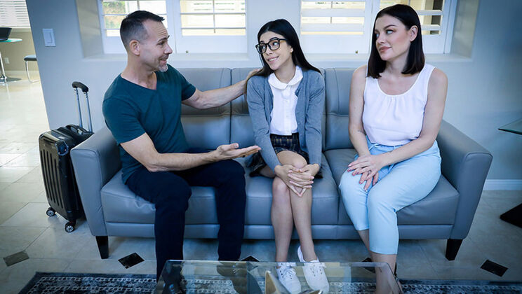 [FosterTapes] - Stepmom's Illicit Affair with Foster Daughter Repairs the Marriage