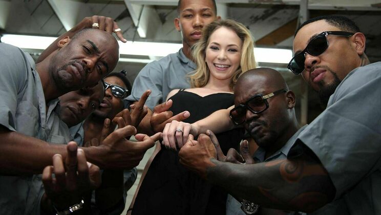 [BlacksonBlondes] - Blonde Angel's Anal Assault