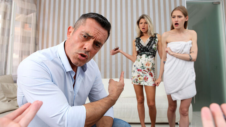 [FamilySwap] - Gina Gerson And Tiffany Tatum In Pussy Licking Swap