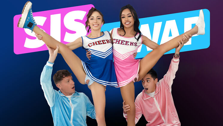 [SisSwap] - Cheerleaders' Naughty Plan - Rion King - Juan Loco - Dani Blu - Jade Kimiko