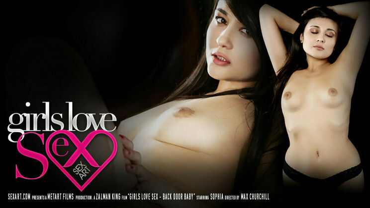 [SexArt] - Beautiful Sex at the Back Door - Sophia