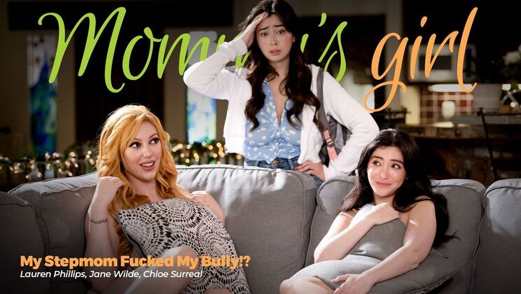 [Girlsway] - Stepmom Catches Bully and Teaches Him a Lesson!