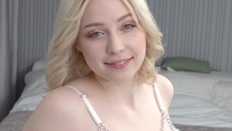 [ErikaKortiStudio] - Blonde Teen Kira Viburn Rides a Big BBC