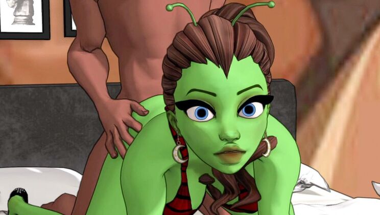 [AdultTimeAnimation] - Brunette Big Ass Portal