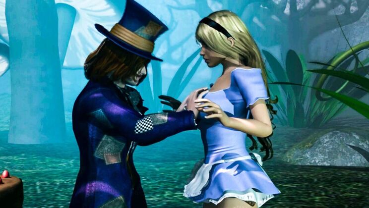 [AdultTimeAnimation] - Wonderland Of Big Cocks And Tits - Kira Noir - April Oneil