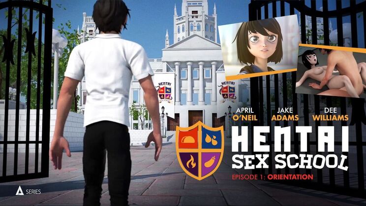[AdultTimeAnimation] - Hentai Sex Education Episode 1 - Dee Williams - Jake Adams - Whitney Wright - April Oneil - Wolf Hudson