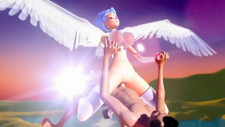 [AdultTimeAnimation] - Deepthroat Sky High - Bella Gray - Tim Monster Cock