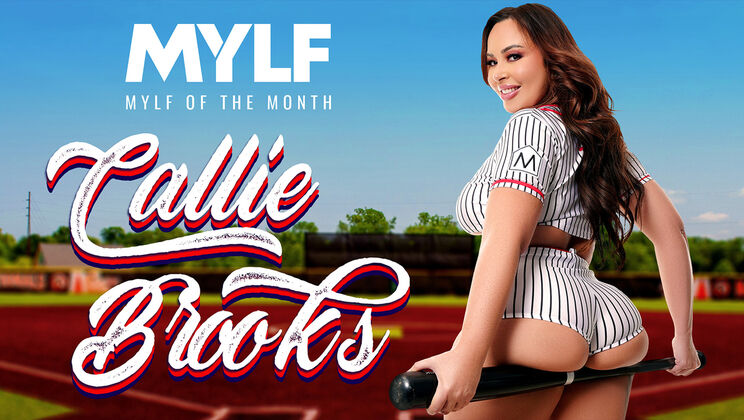 [MylfOfTheMonth] - Brunette Milf Homerun Cumshot - Callie Brooks - Matty Iceee
