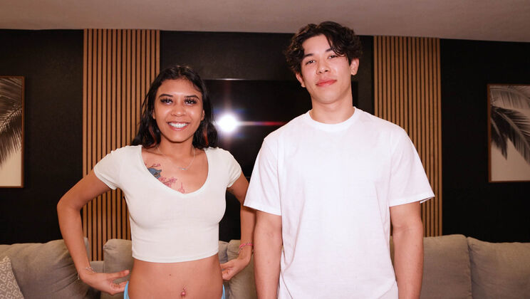 [HotGuysFuck] - Luxury Sex: Reina Heart and Kody Lux Hookup Late at Night - Reina Heart - Kody Lux