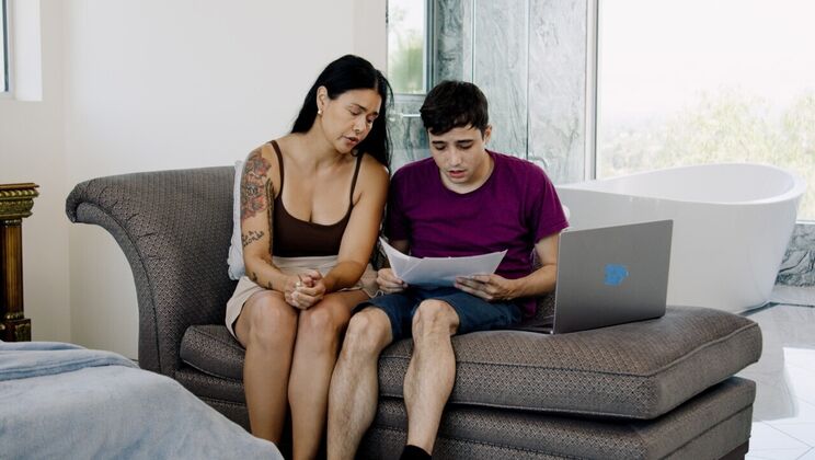 [RealityJunkies] - Dana Vespoli Rides Stepson in Cowgirl